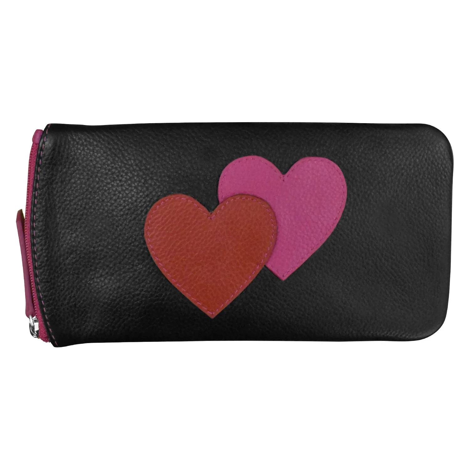 Eyeglass Case with Double Heart