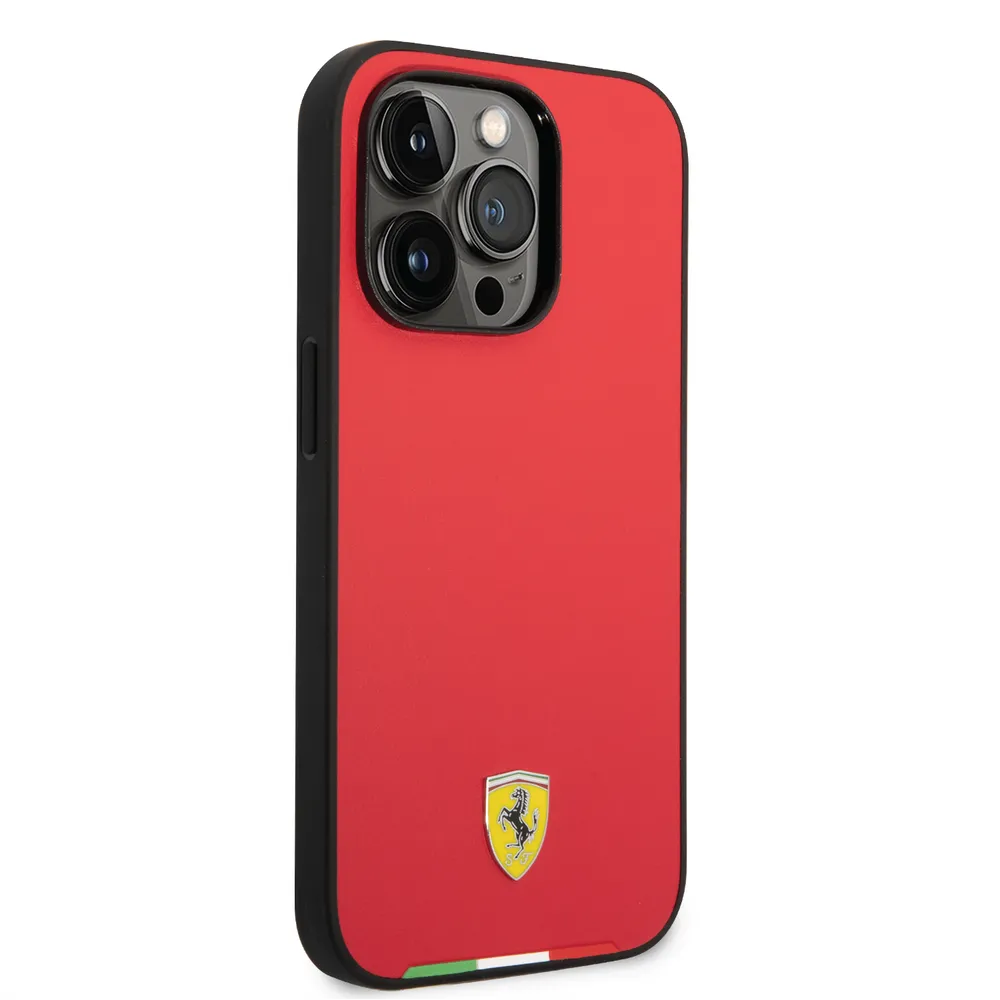 FERRARI COVER WITH ITALIAN FLAG FOR IPHONE 14