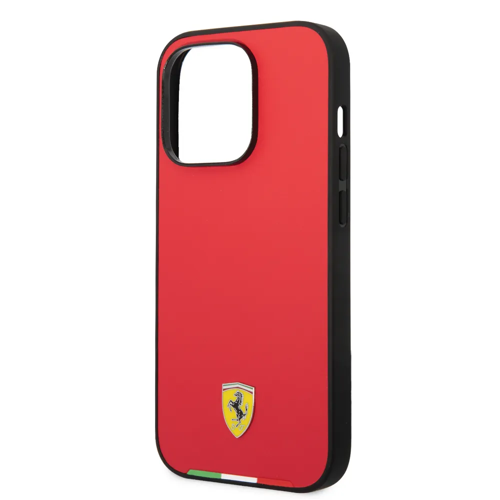 FERRARI COVER WITH ITALIAN FLAG FOR IPHONE 14