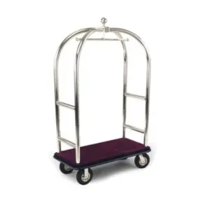 Forbes Industries 2423 48" Birdcage® Luggage Cart Longer & Taller Design