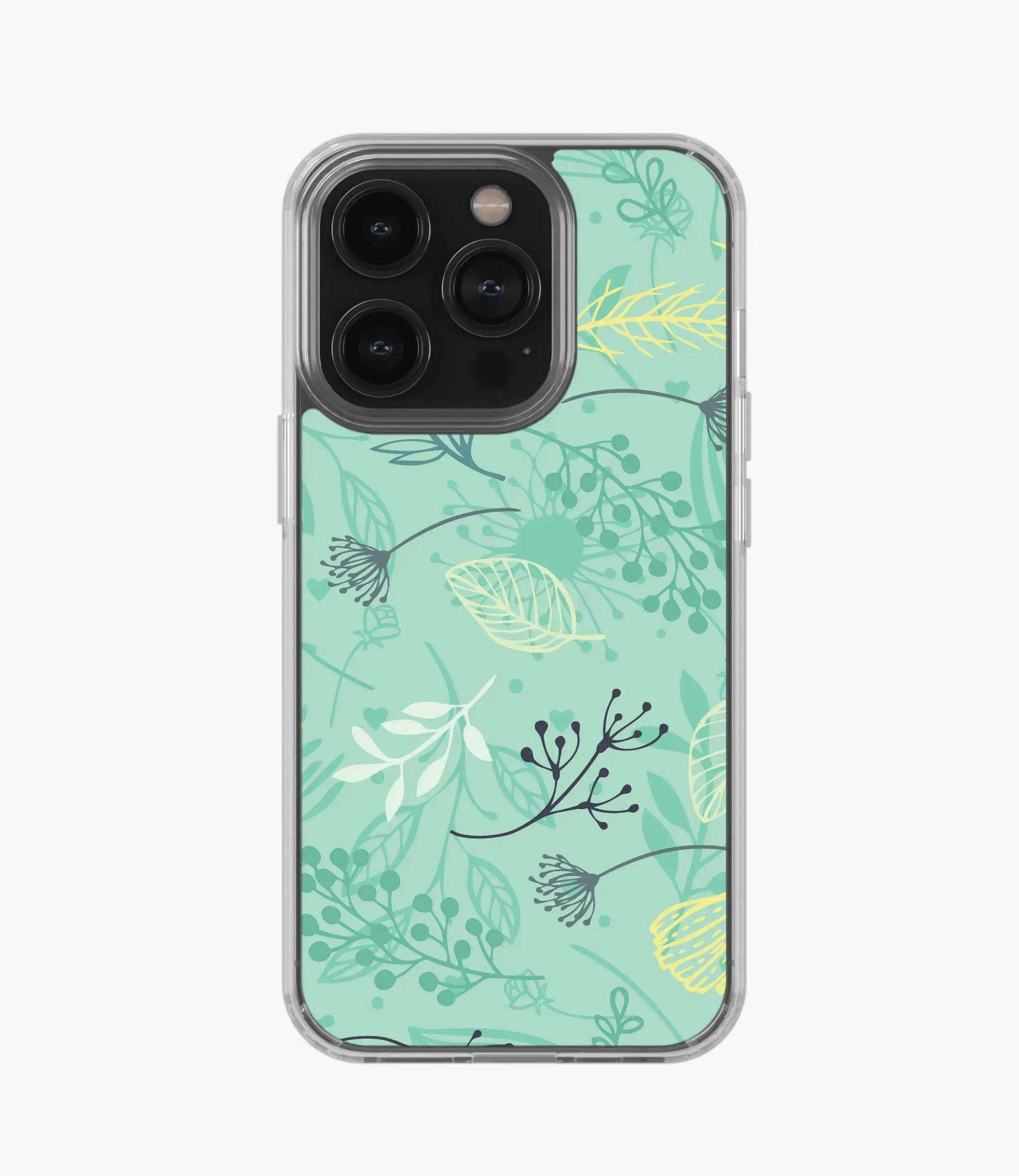 Forest Herbs Floral Silicone Case