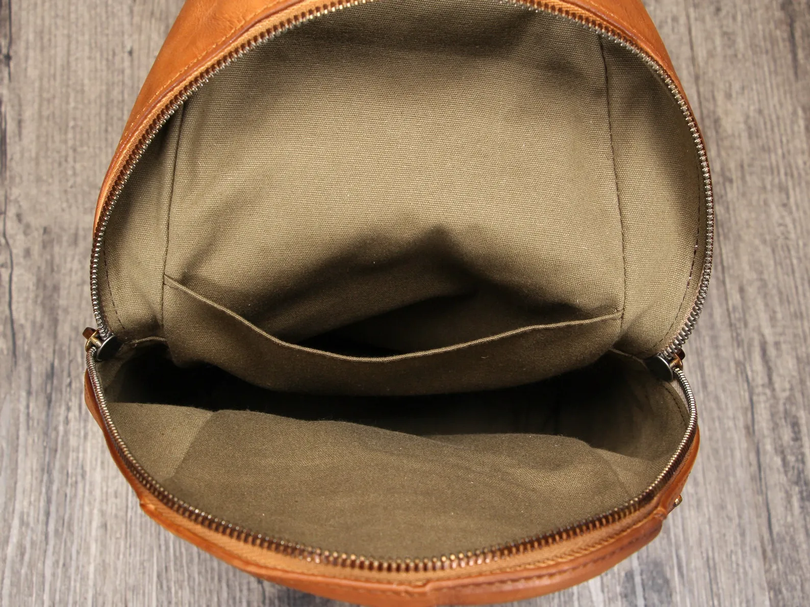 Full Grain Crossbody Chest Leather Sling Bag