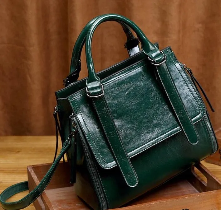 Genuine Leather Luxury Brand Crossbody Handbags