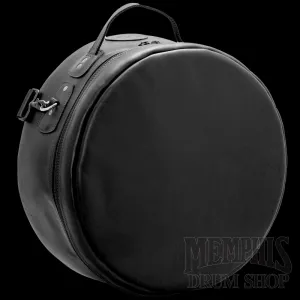 Glenn Cronkhite 14x6.5 Leather Snare Drum Bag - Smooth Black