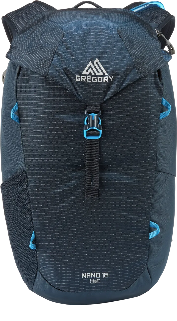 Gregory Nano 18 H2O Hydration Pack | Compact and Lightweight Redrock Backpack for Outdoor Adventures