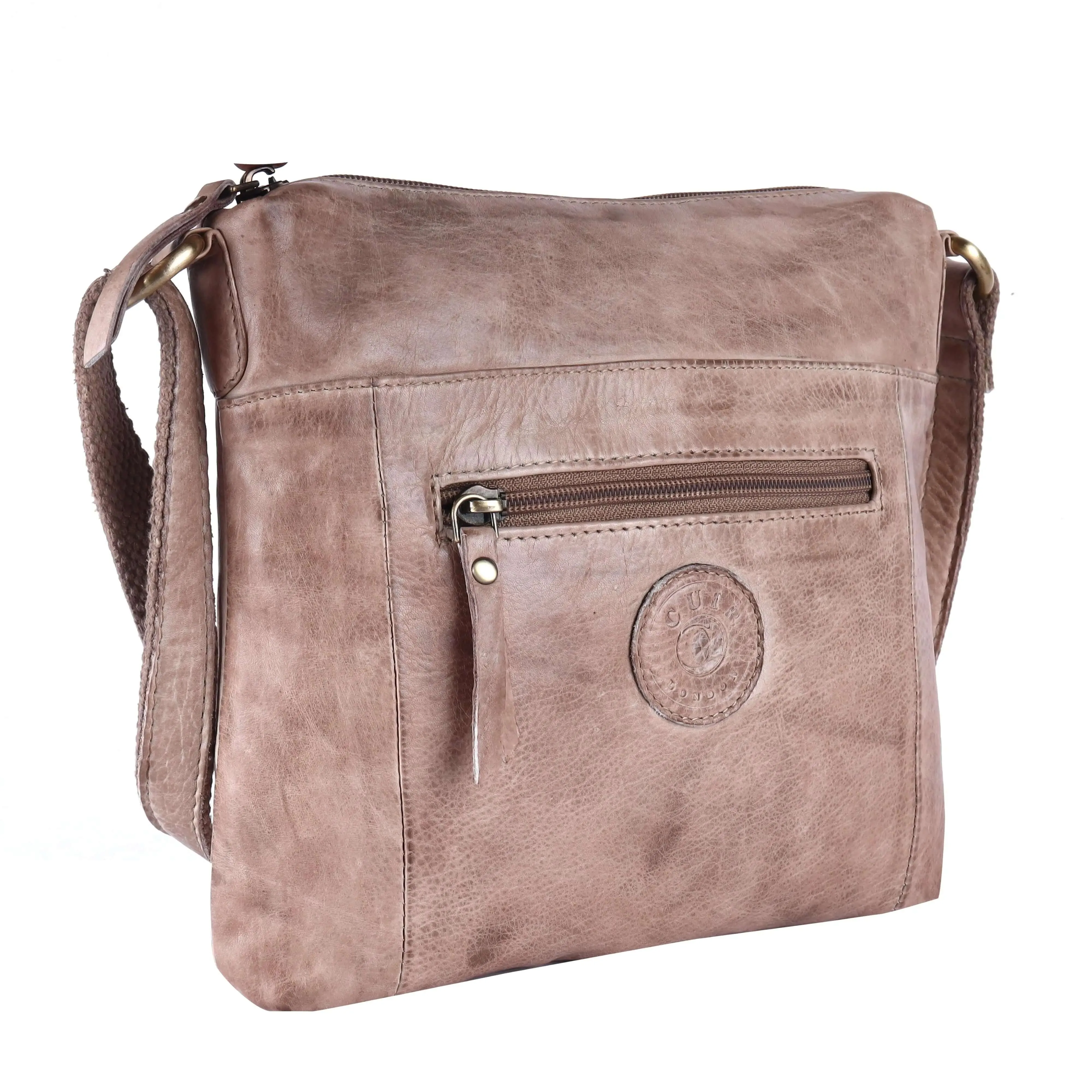 Grey Shoulder Bag Messenger Bag