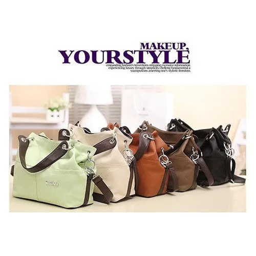 Hot Retro Vintage Women's PU Handbag Tote Trendy Shoulder Bags Messenger Bag Cross body bag Bolsas