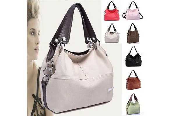 Hot Retro Vintage Women's PU Handbag Tote Trendy Shoulder Bags Messenger Bag Cross body bag Bolsas