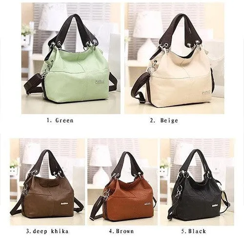 Hot Retro Vintage Women's PU Handbag Tote Trendy Shoulder Bags Messenger Bag Cross body bag Bolsas