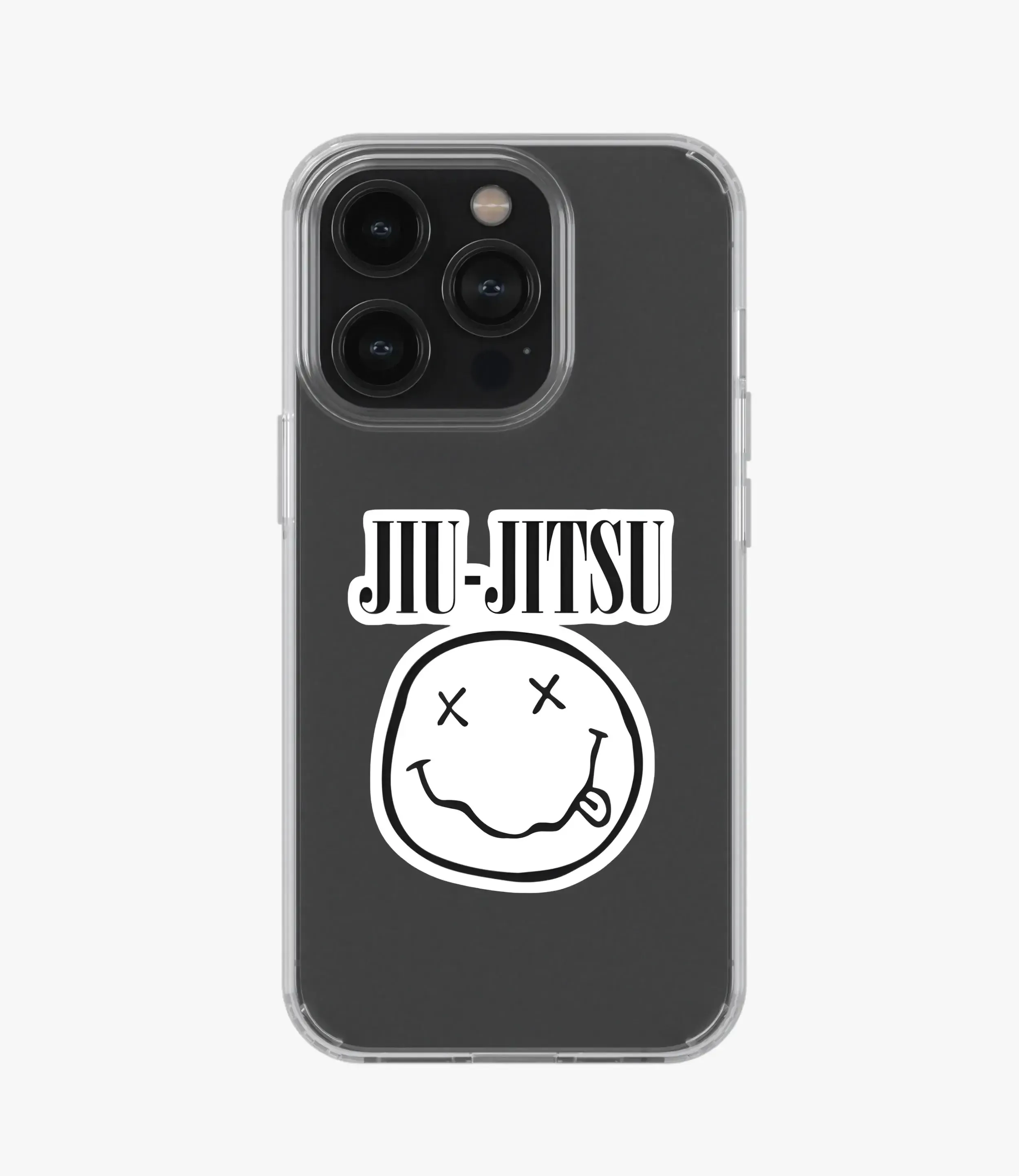 Jiu-Jitsu Smiley Silicone Phone Case