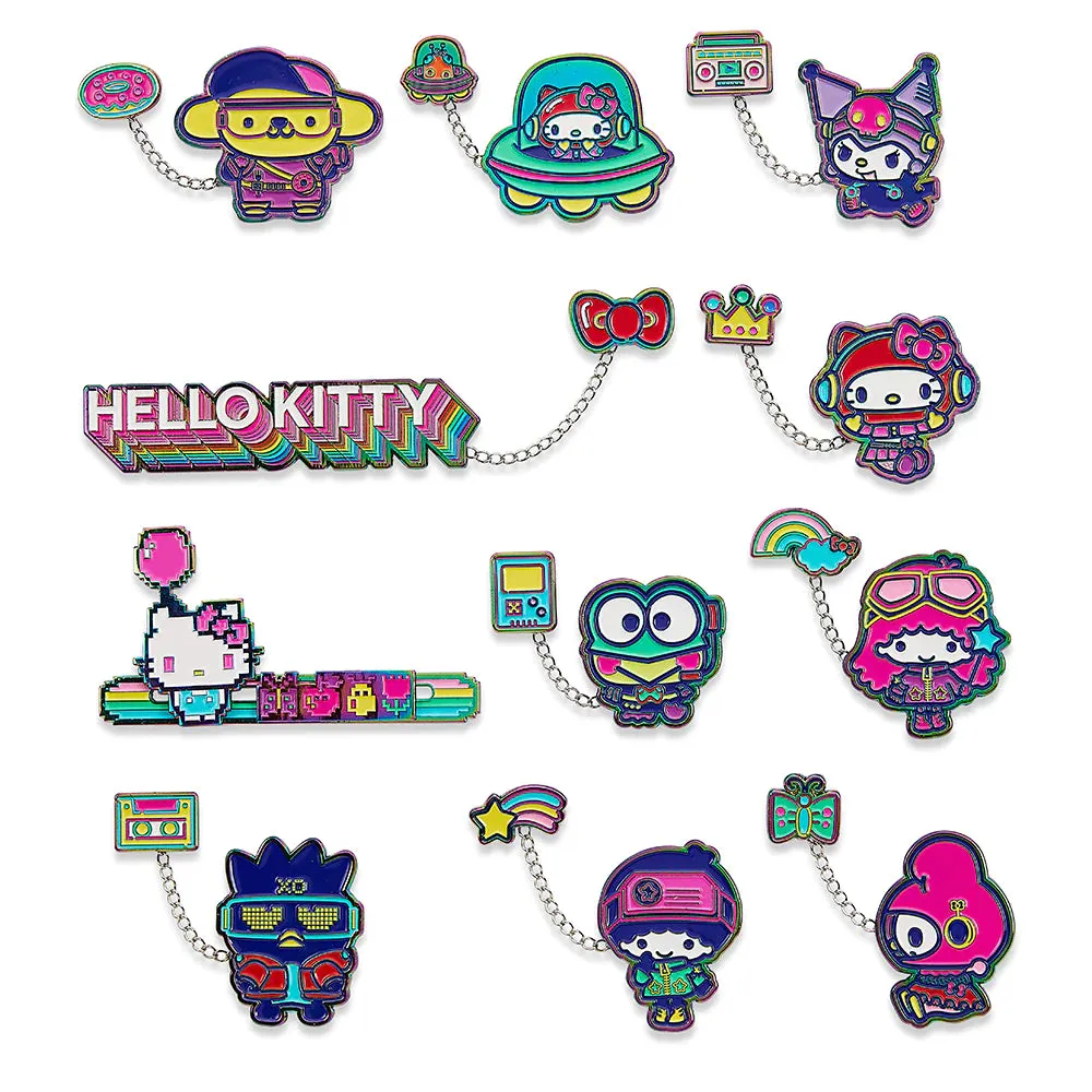 Kidrobot Hello Kitty and Friends Kawaii Enamel Pin Series: (1 Blind Box)