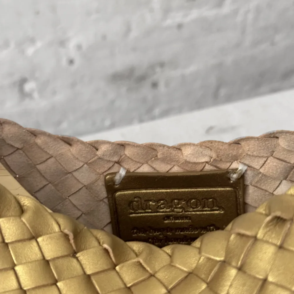 Leather Dragon Diffusion Rosanna Bag in Gold