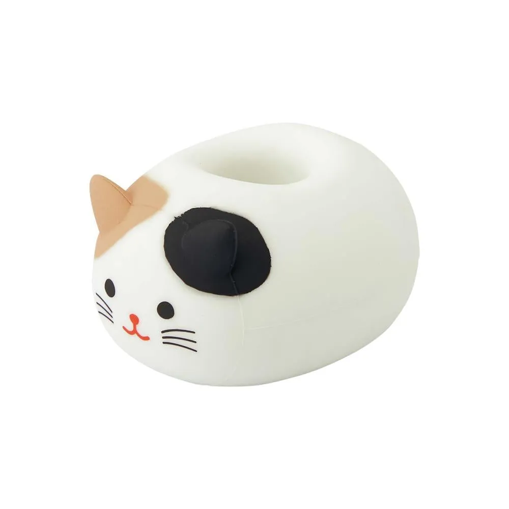 Lihit Lab Punilabo Pen Stand - Calico Cat