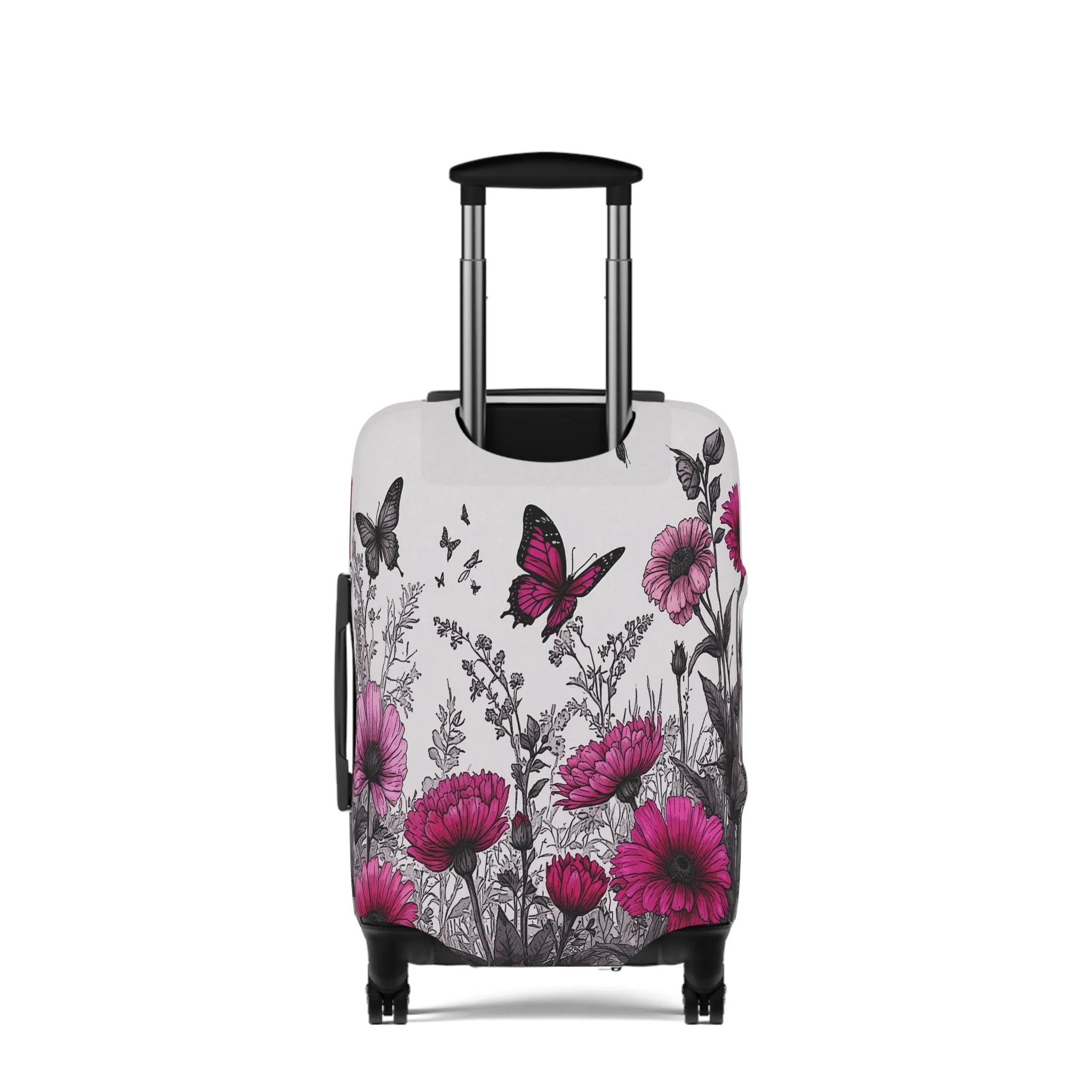 Luggage Cover, Floral and Butterflies, awd-1743