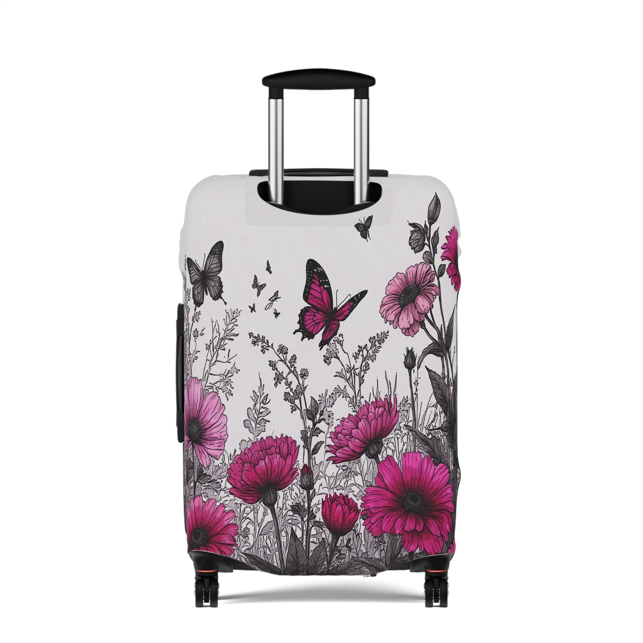 Luggage Cover, Floral and Butterflies, awd-1743