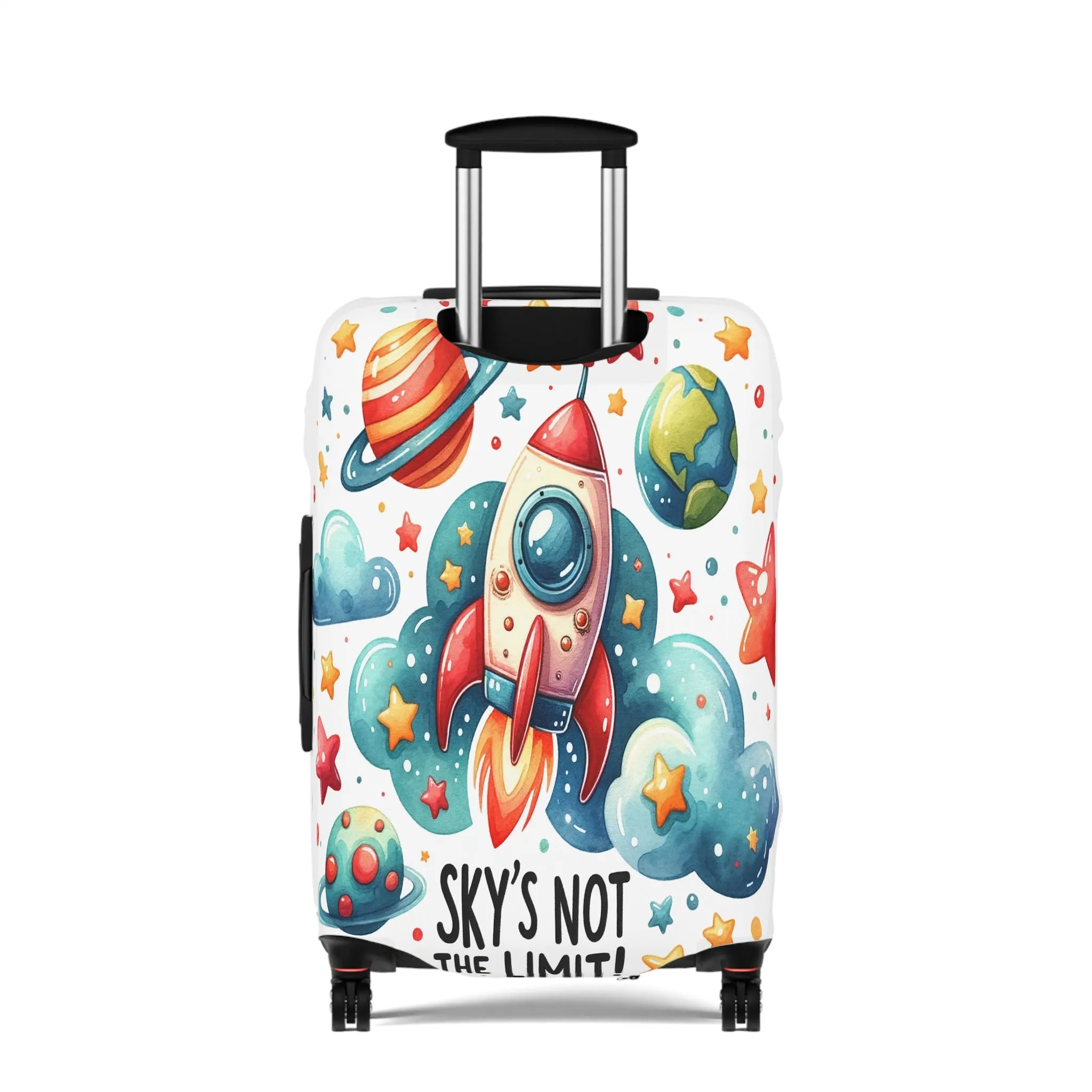 Luggage Cover, Rocket, Sky's not the Limit, awd-340