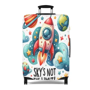 Luggage Cover, Rocket, Sky's not the Limit, awd-340