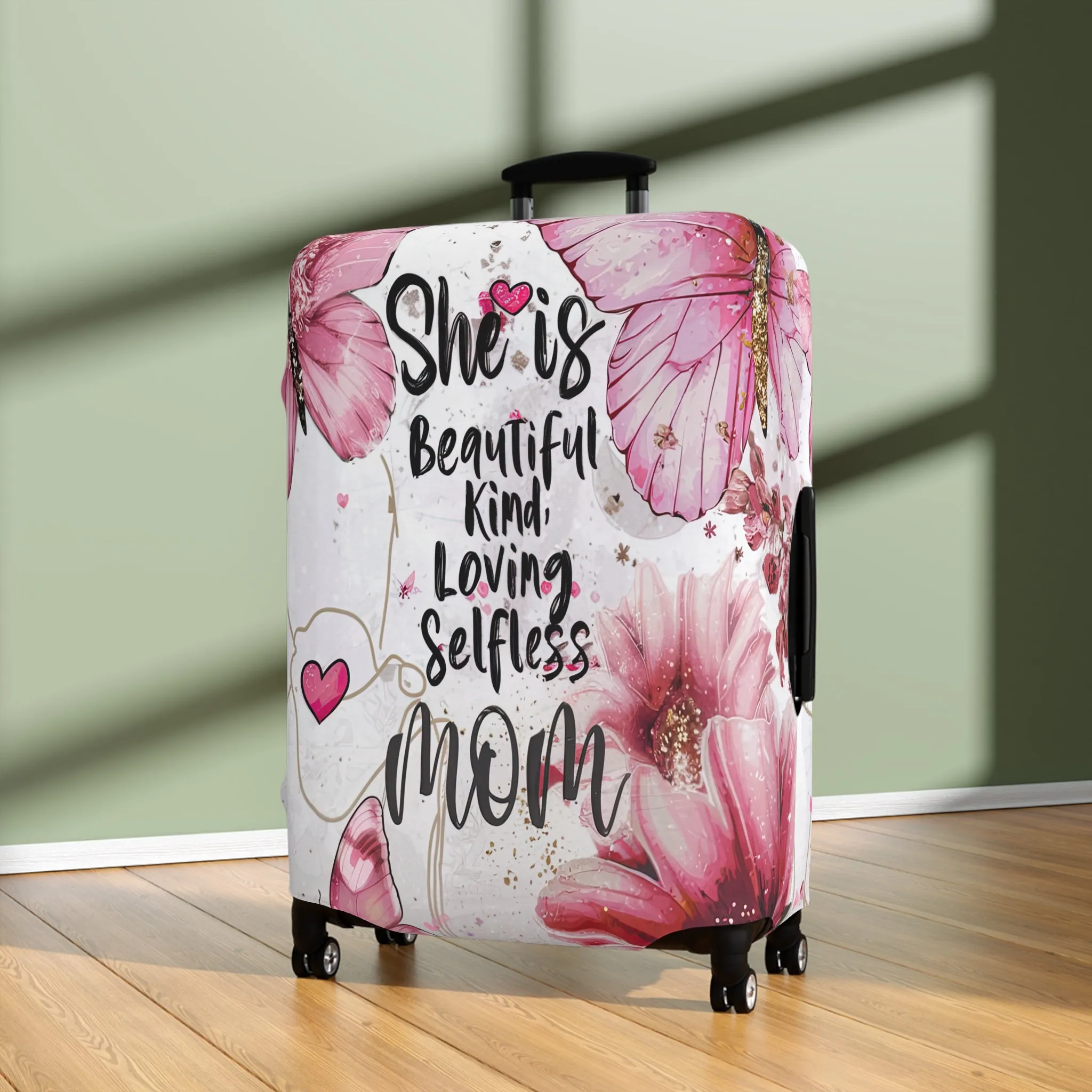 Luggage Cover, She is Beautiful, Kind, Loving, Selfless, Mom, awd-1717