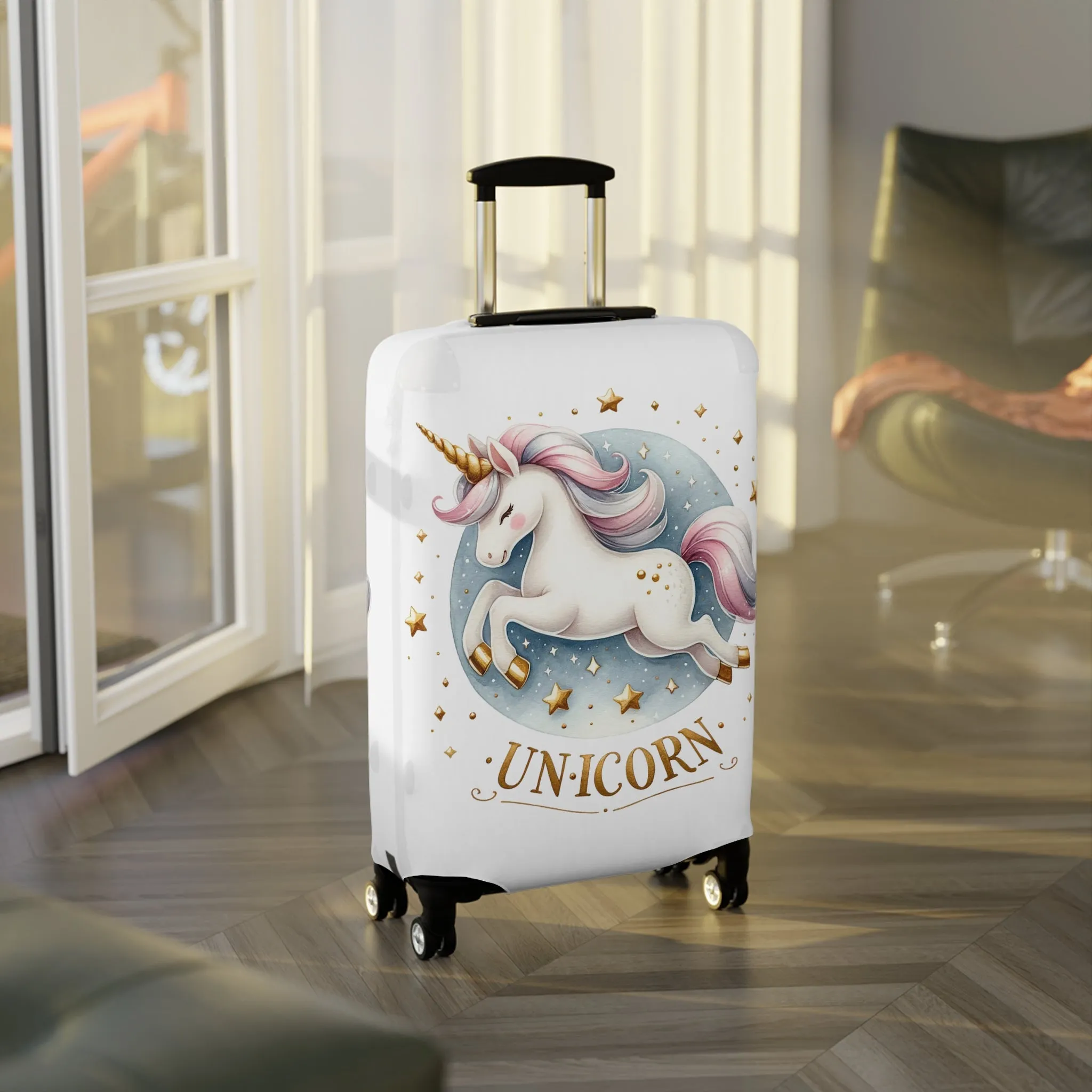 Luggage Cover, Unicorn, awd-4045