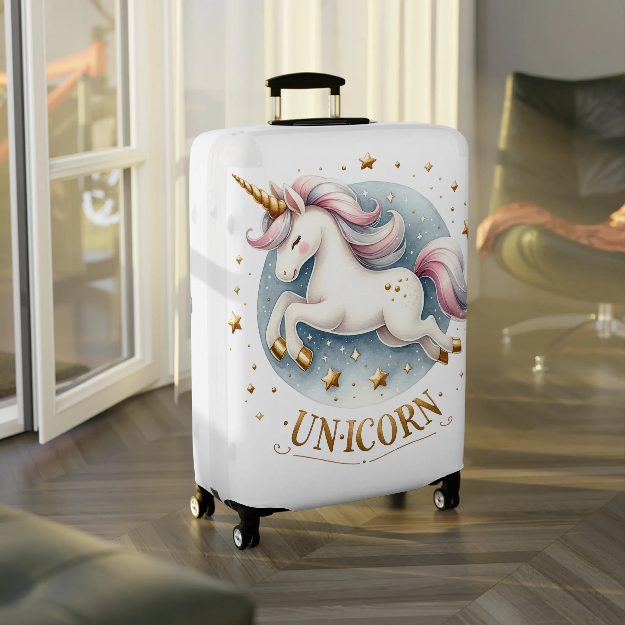 Luggage Cover, Unicorn, awd-4045