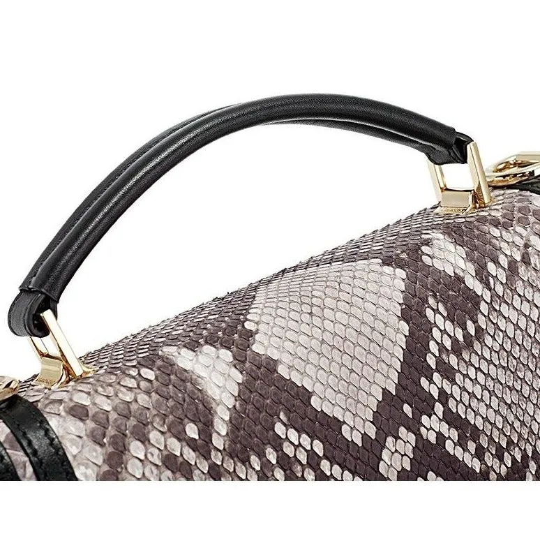 Luxury gete new  Python skin  Female bag  little fragrance women chain package