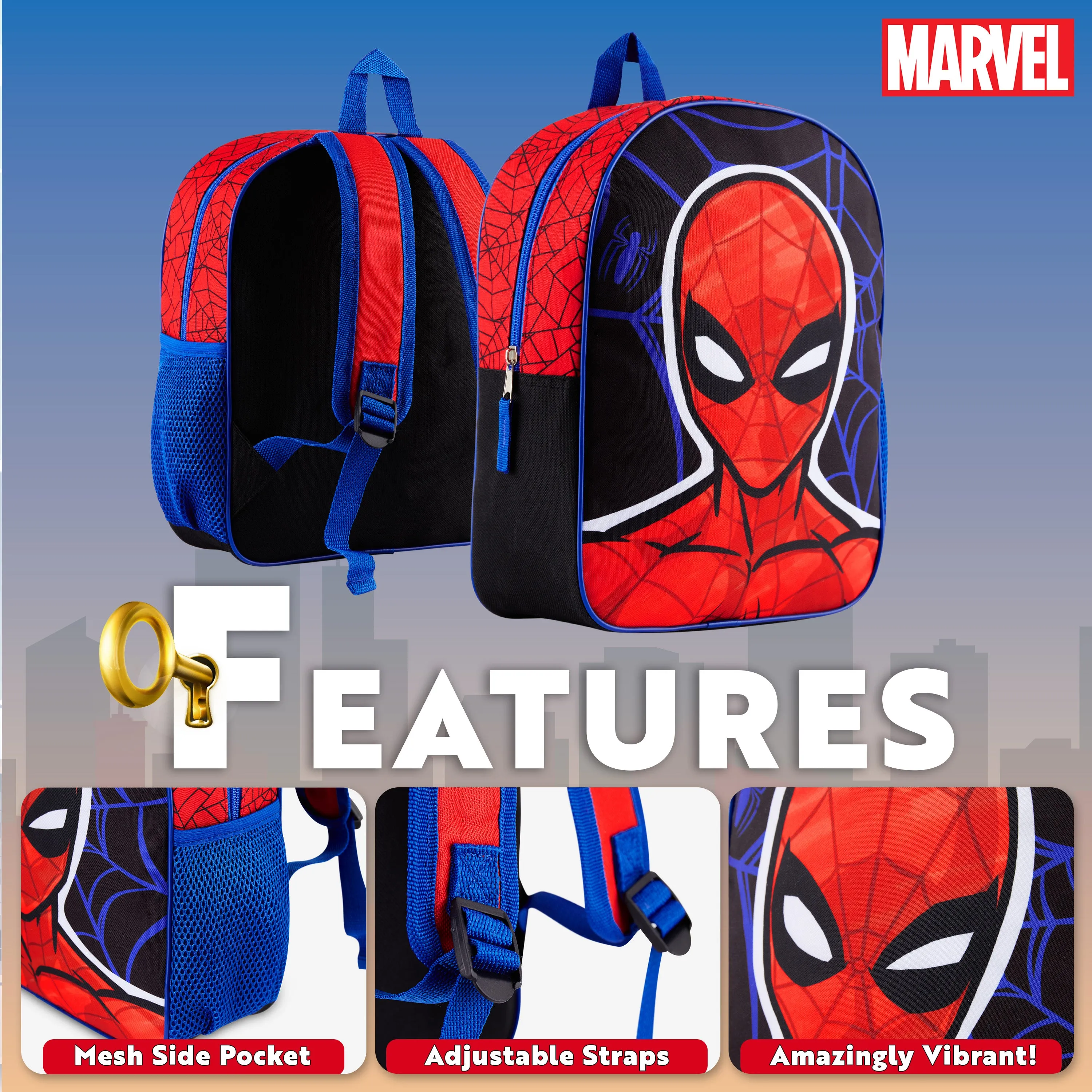 Marvel Spiderman Backpack for Boys