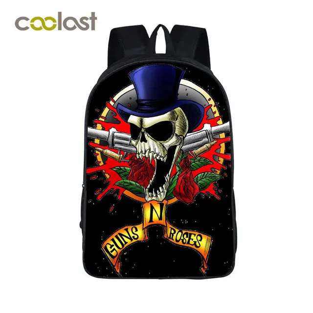 Men Women Punk Backpack