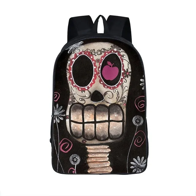 Men Women Punk Backpack