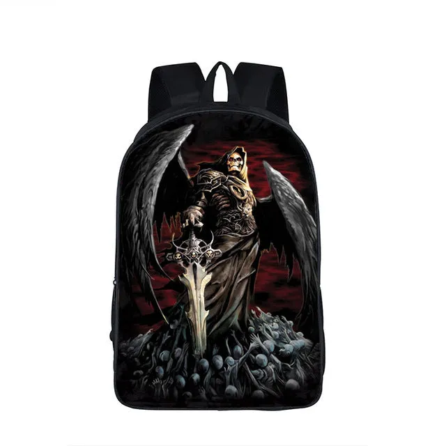 Men Women Punk Backpack