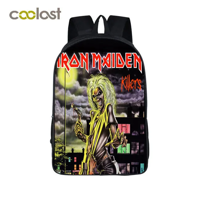 Men Women Punk Backpack