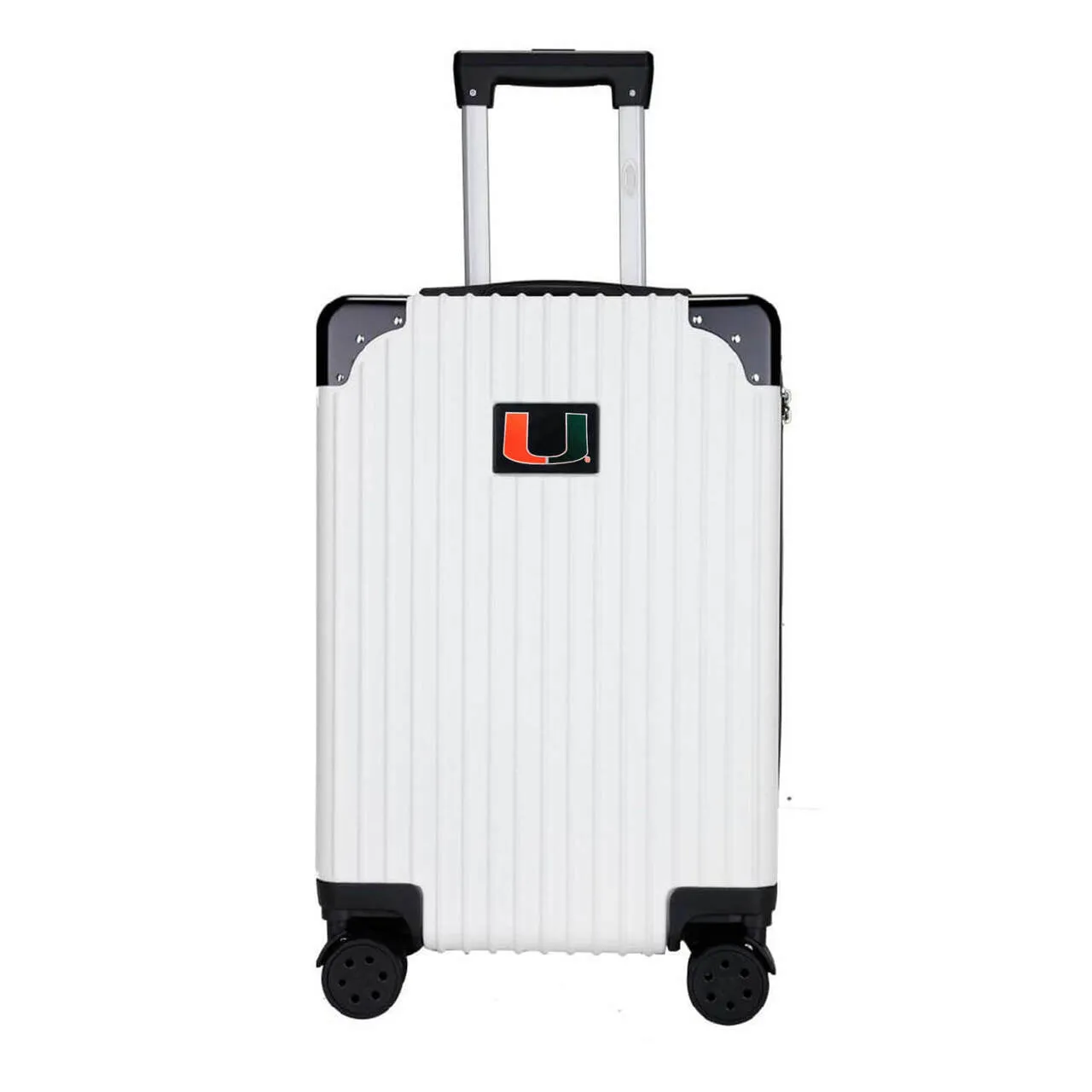 Miami Hurricanes Premium 2-Toned 21" Carry-On Hardcase