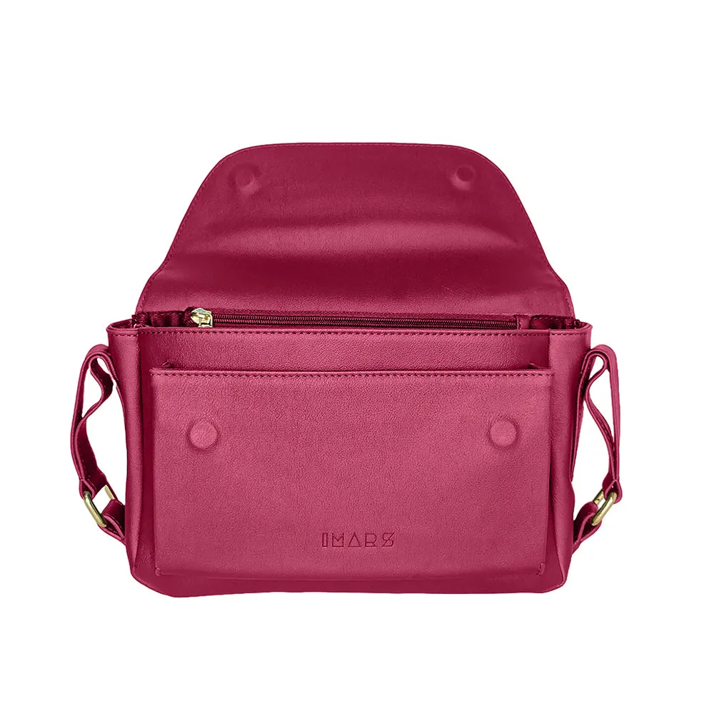 Modern Maroon Shoulder Bag Perfect For Women & Girls