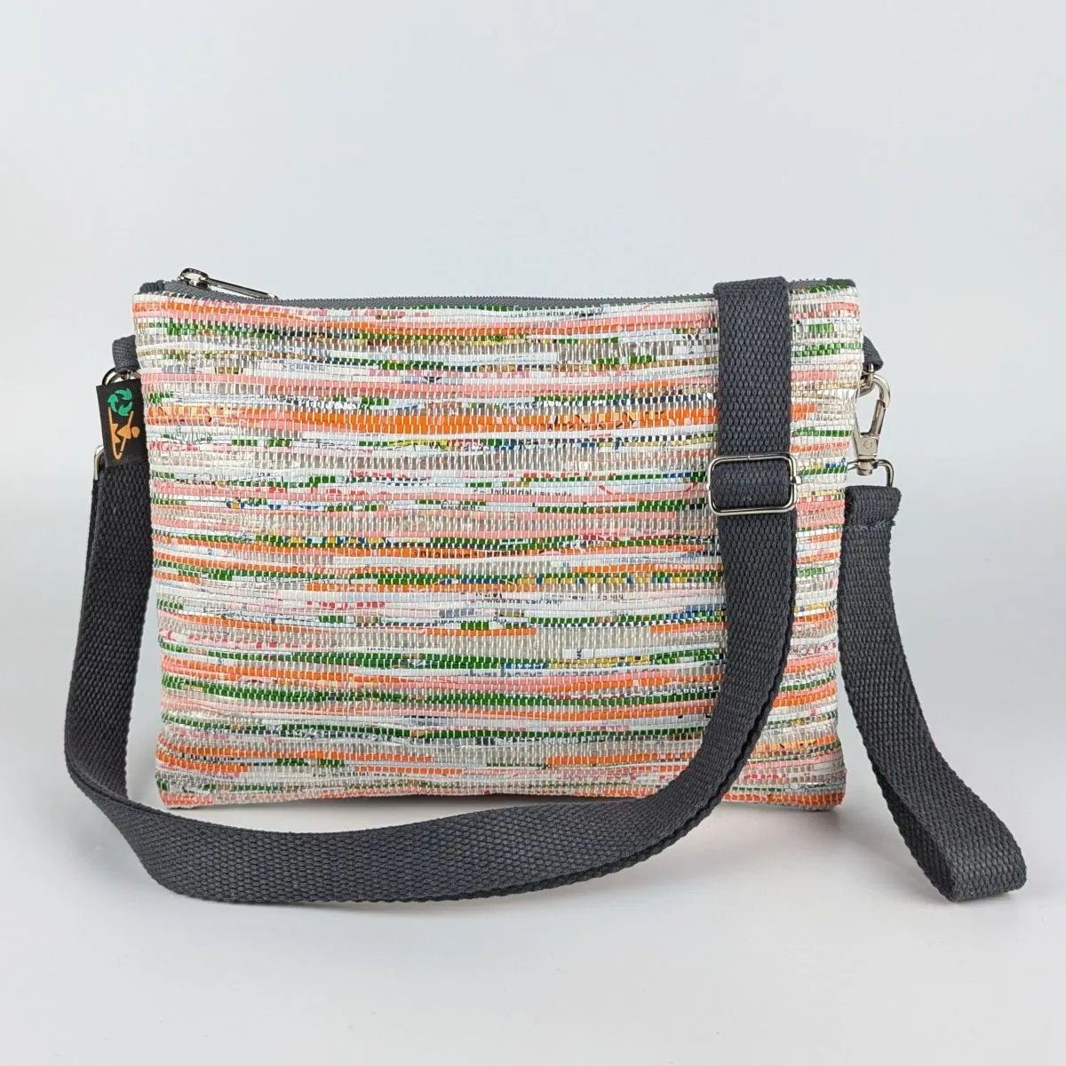 Multicolored Upcycled Handwoven Sling Bag (SI0125-004) PS_W