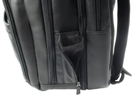 Napa Leather Express Scan Backpack