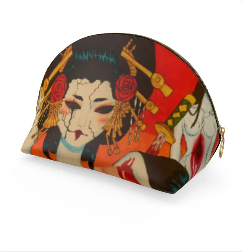 Oiran Leather Coin Purse