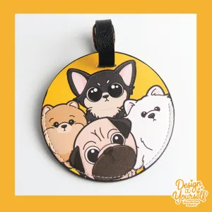 Pawsome Island - DIY Personalized Pet Luggage Tag | Travel with Your Furry Friend Everywhere!