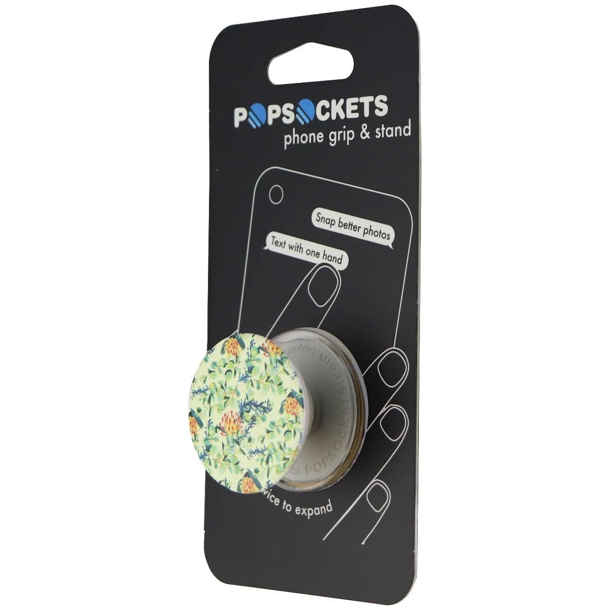 PopSockets: Collapsible Grip & Stand for Phones and Tablets - Pretty Protea