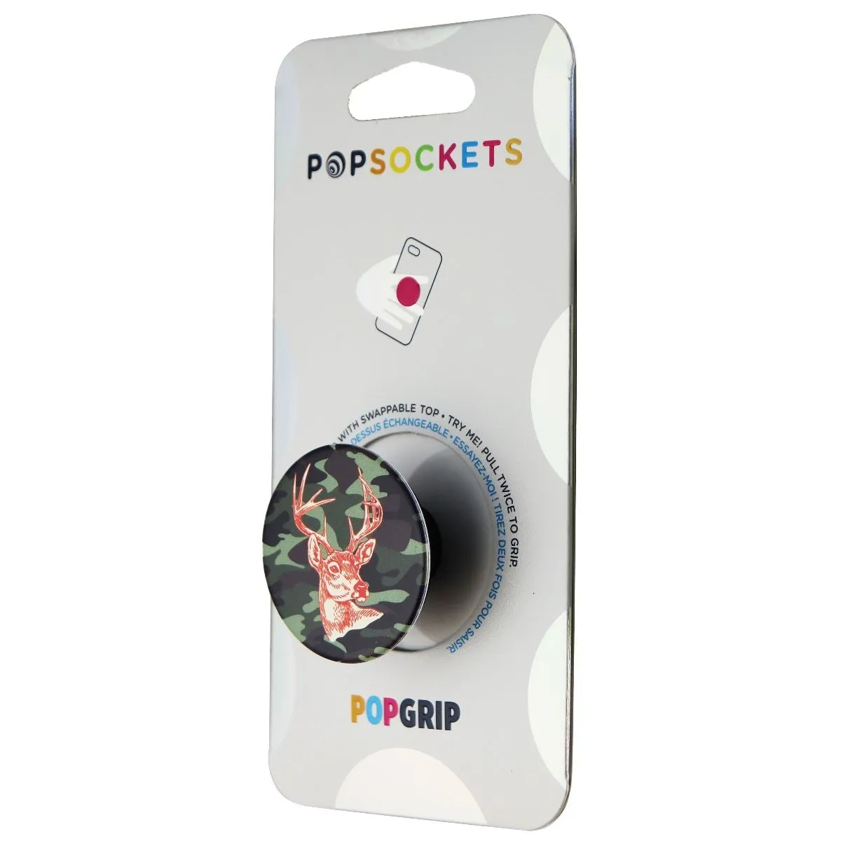 PopSockets PopGrip Expanding Stand and Grip with Swappable Top - My Deer