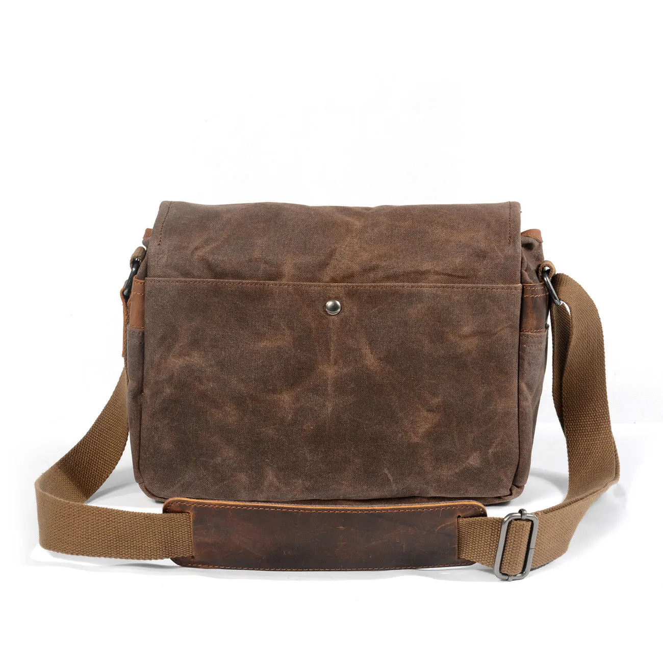 Retro Camera Waxed Canvas Shoulder Bags