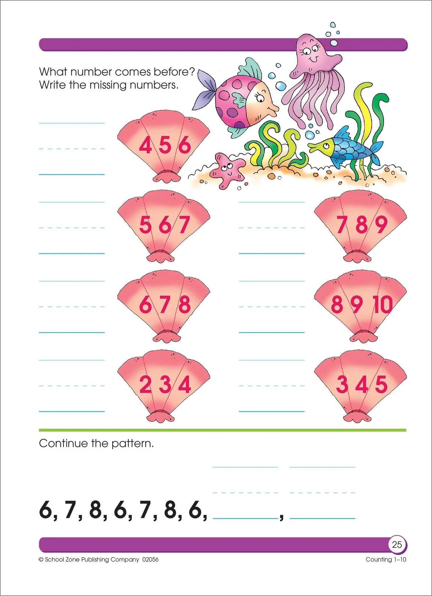 School Zone Counting 1-10  A Get Ready! Book