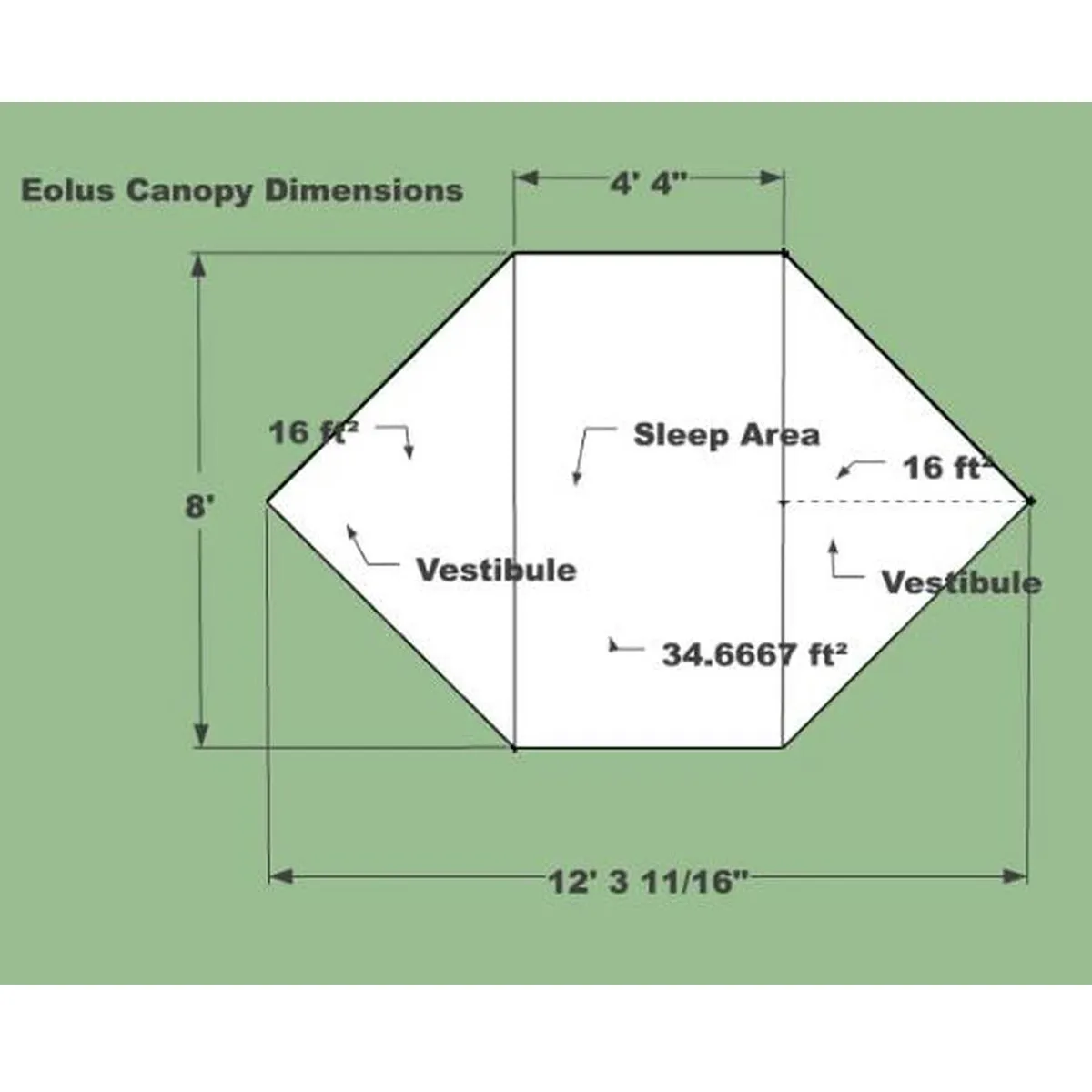 Seek Outside Eolus 2 Person Shelter