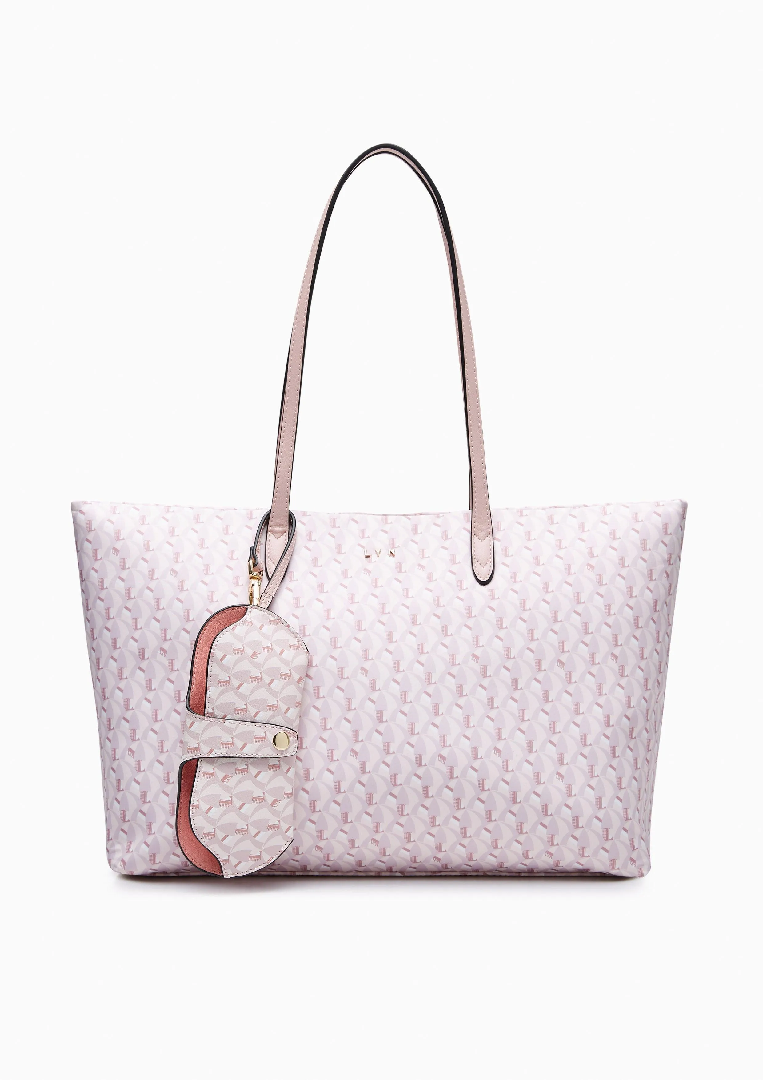 Solana Tote L Bag Printed Pink