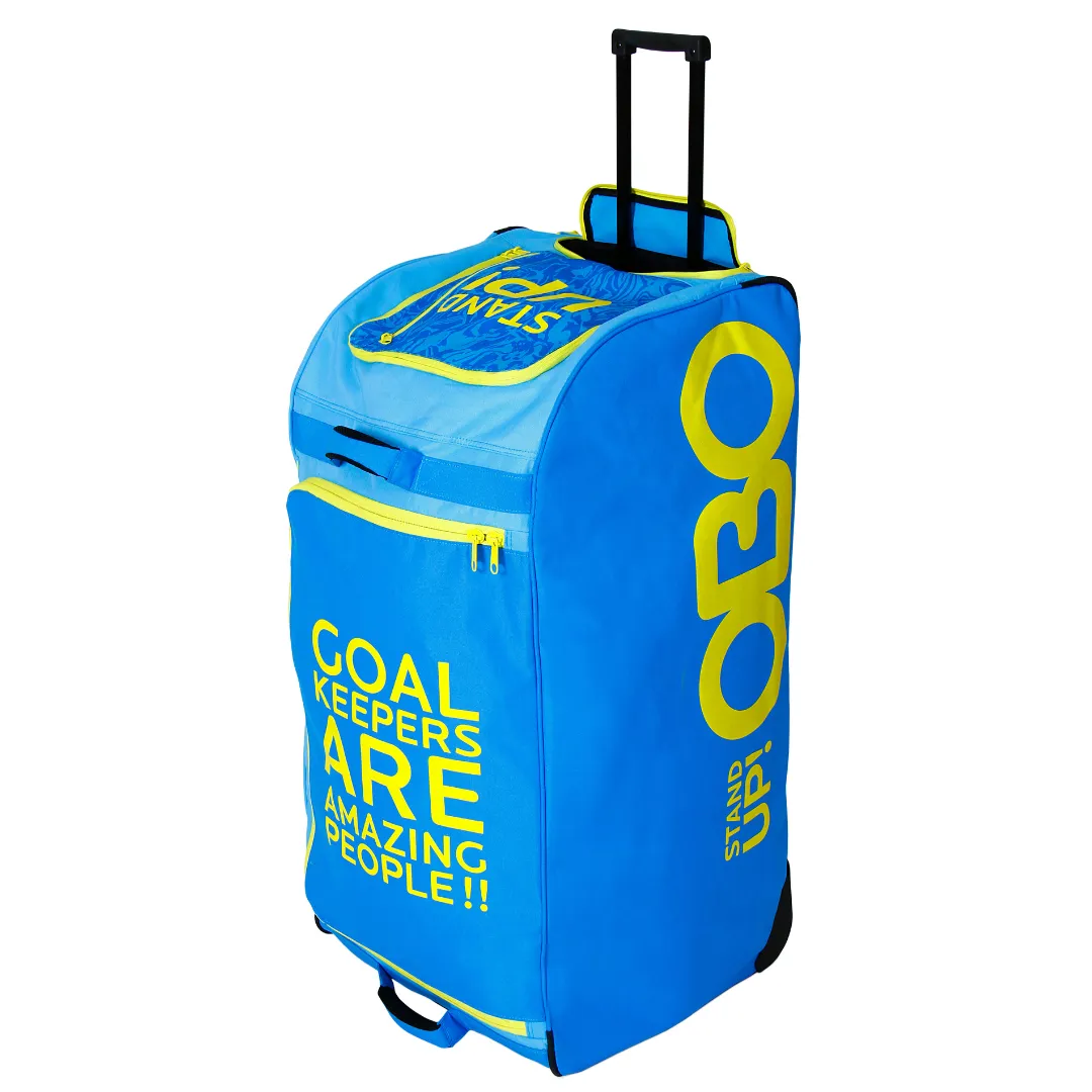 Stand-Up Wheelie Bag Blue/Sky Blue