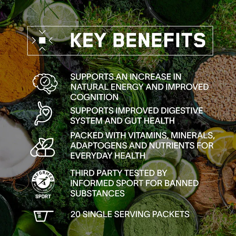 Strong Greens Go Packs - Superfood Greens Powder