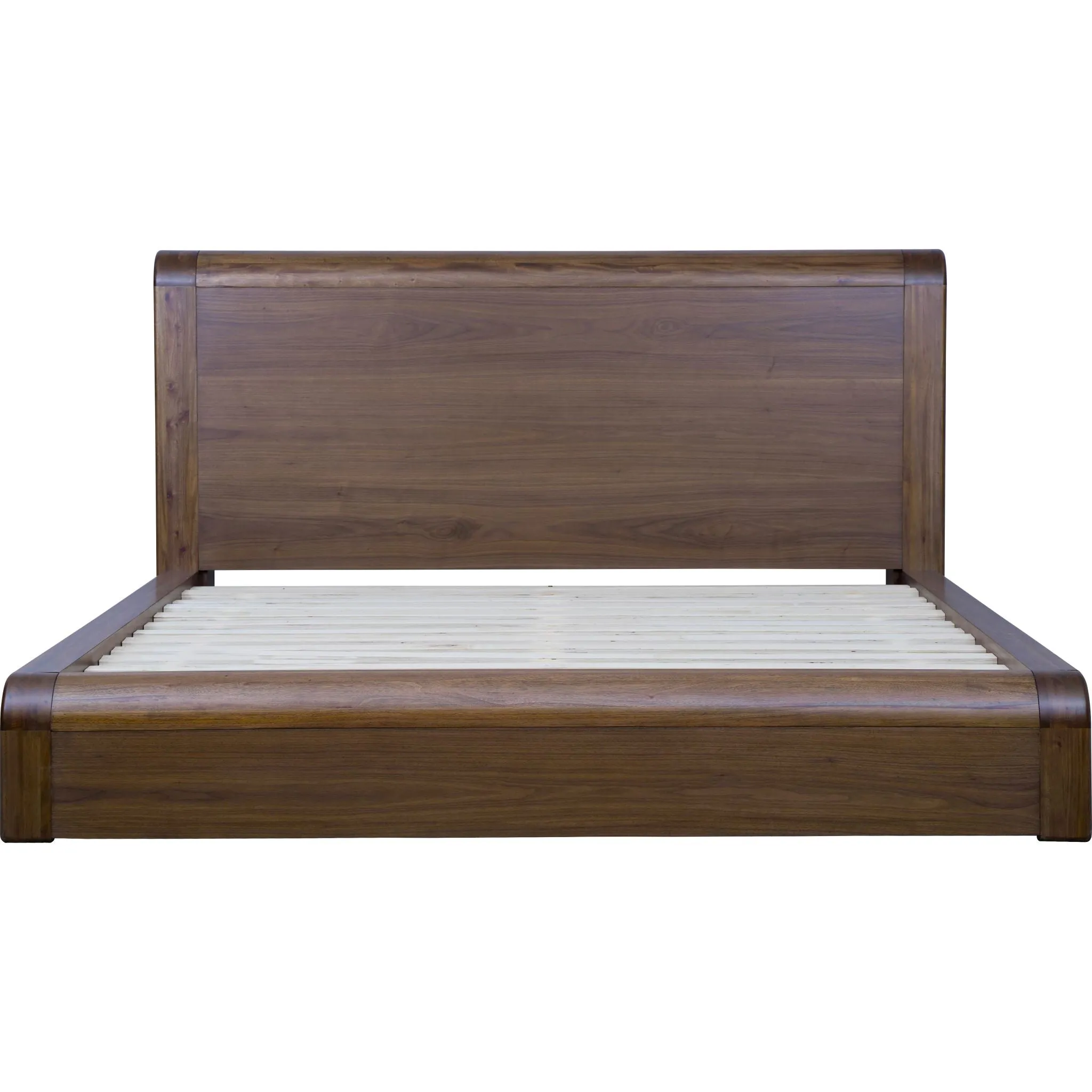 Totes Sleigh Bed - English Walnut