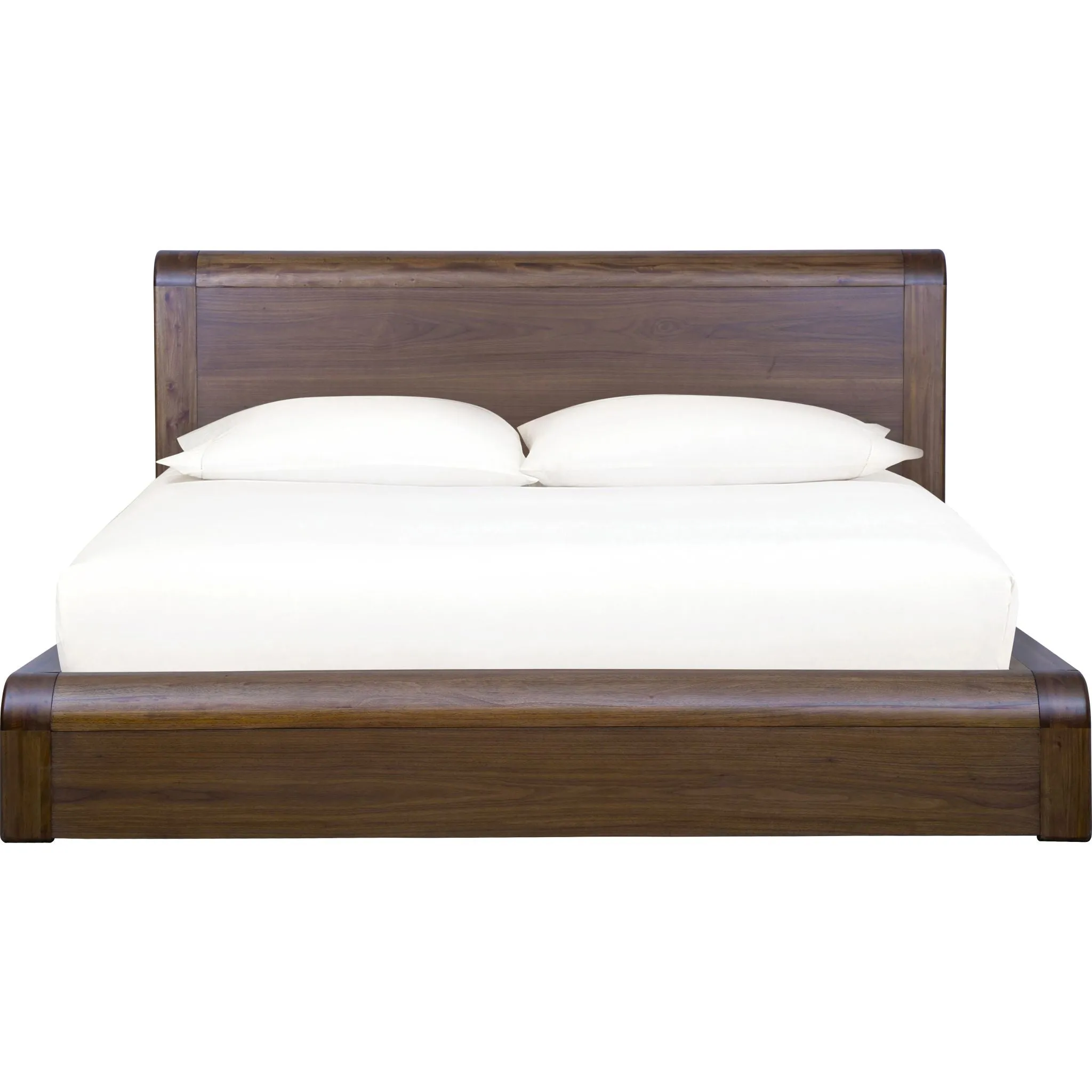 Totes Sleigh Bed - English Walnut