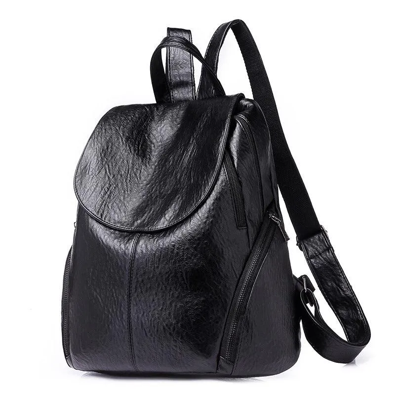 Vegan Leather Backpack