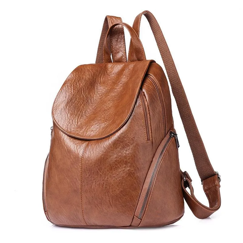 Vegan Leather Backpack