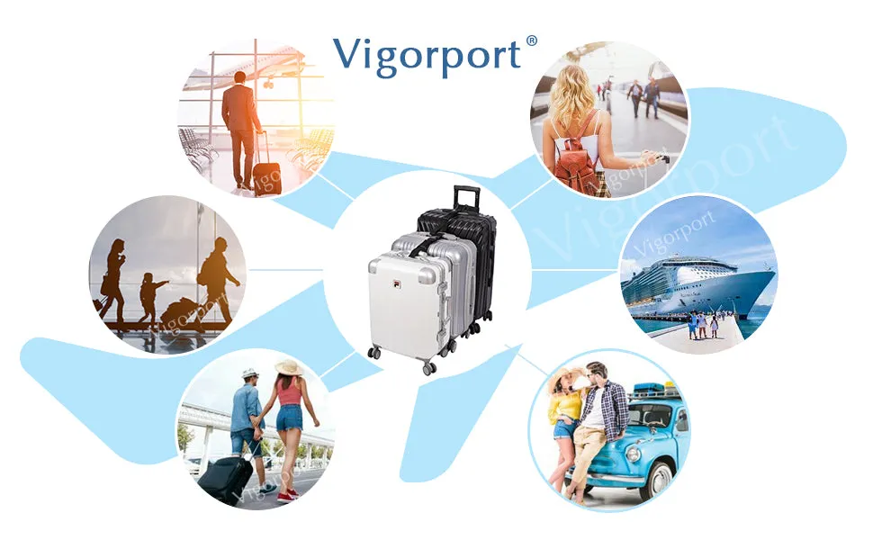 Vigorport Two Add A Bag Luggage Straps