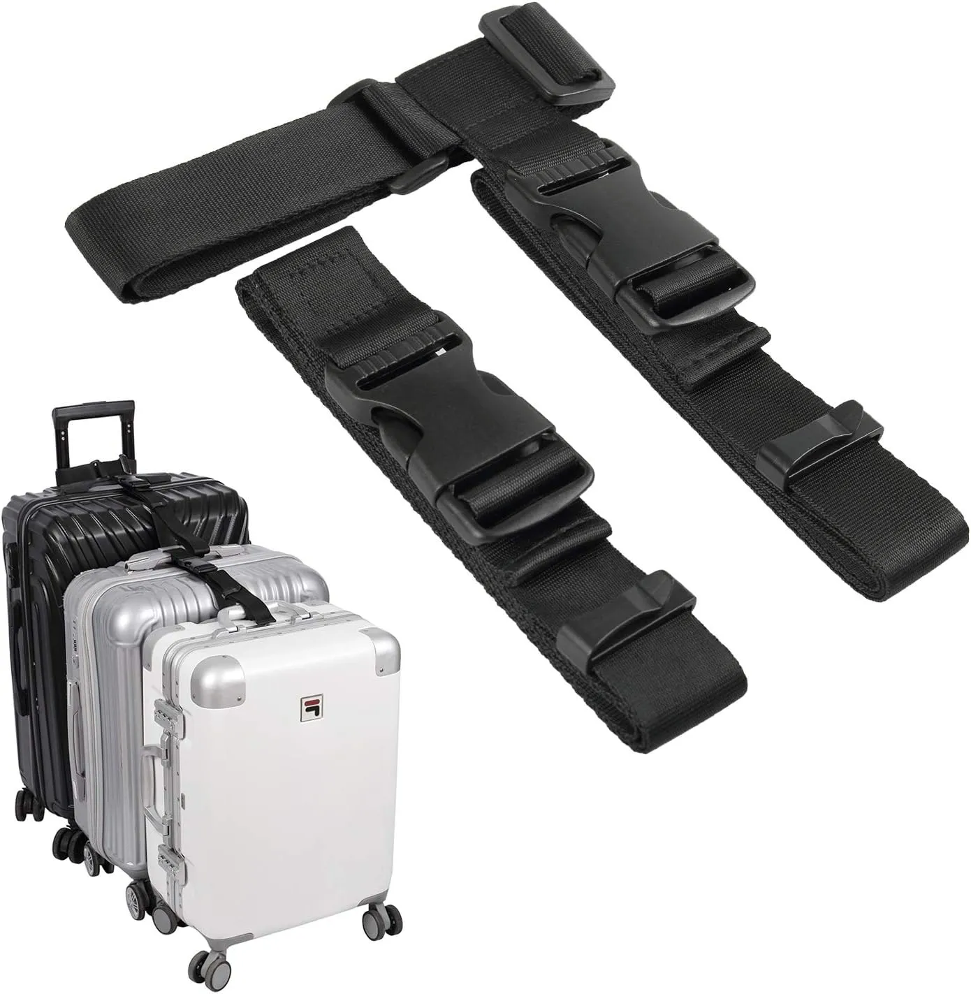 Vigorport Two Add A Bag Luggage Straps